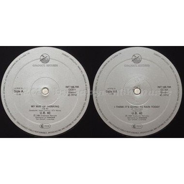 UB40 - I Think It's Going To Rain Today • 12" Vinyl Maxi - Labyrinth Music