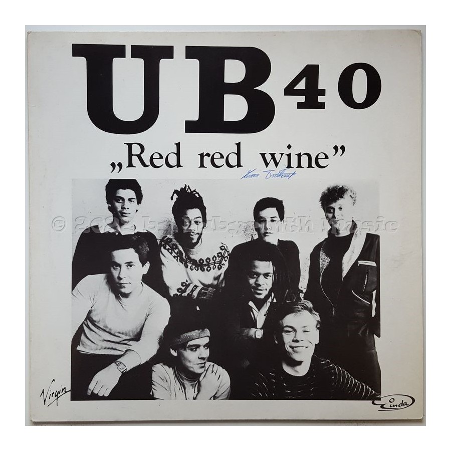 UB40 - Red Red Wine • 12" Vinyl Maxi • EX - Labyrinth Music