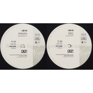 UB40 - Red Red Wine • 12" Vinyl Maxi • EX - Labyrinth Music