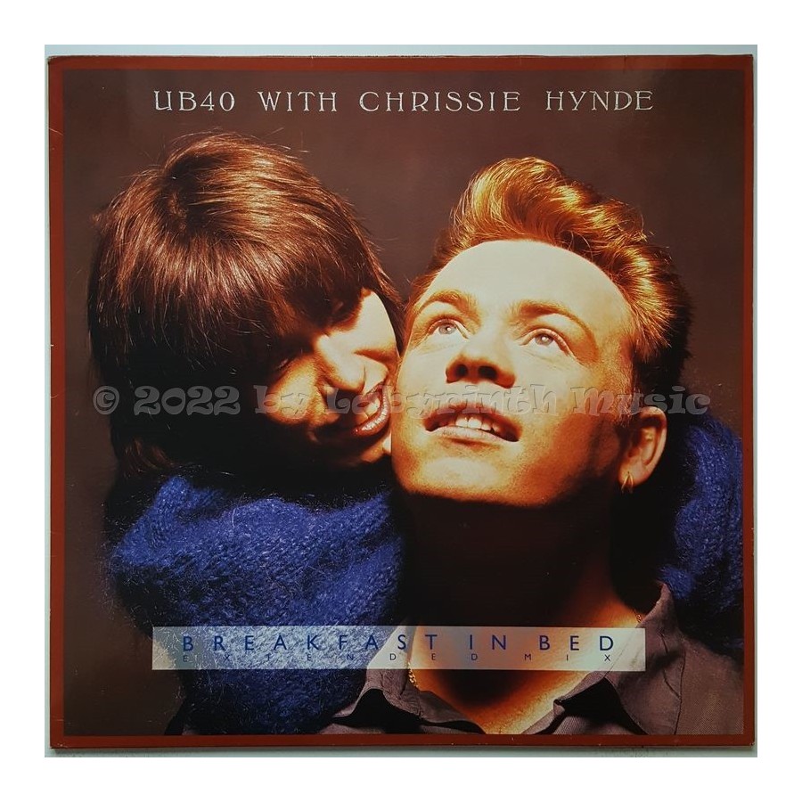 UB40 With Chrissie Hynde - Breakfast In Bed • 12" Vinyl Maxi • NM - Labyrinth Music