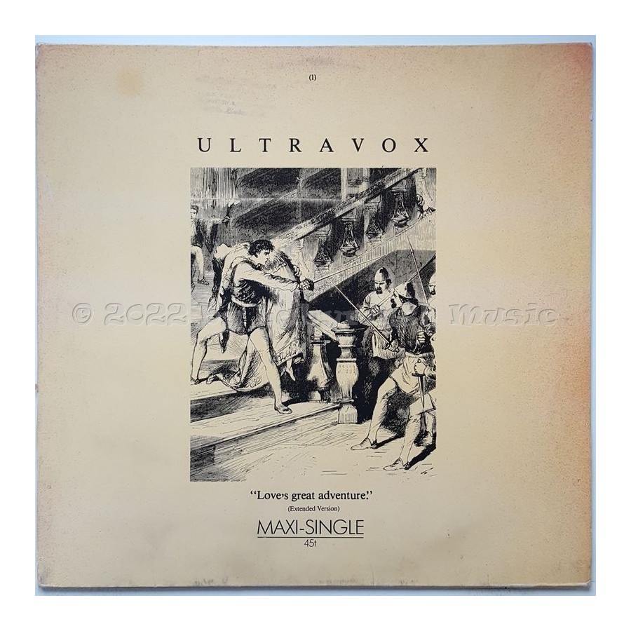 Ultravox - Love's Great Adventure • 12" Vinyl Maxi - Labyrinth Music
