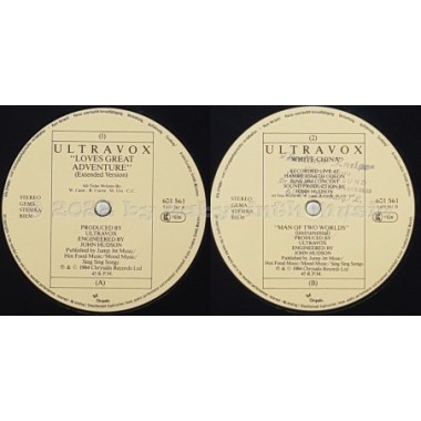Ultravox - Love's Great Adventure • 12" Vinyl Maxi - Labyrinth Music