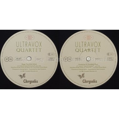 Ultravox - Reap The Wild Wind • 12" Vinyl Maxi - Labyrinth Music
