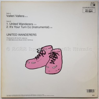United Wanderers - Valleri Vallera • 12" Vinyl Maxi • EX - Labyrinth Music