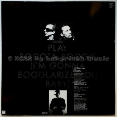 The Unknown Cases - Bogota Boogie (I'm Gonna Booglarize You Baby) • 12" Vinyl Maxi • EX - Labyrinth Music