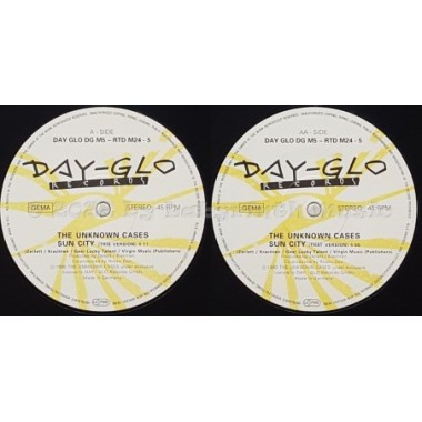 The Unknown Cases - Sun City • 12" Vinyl Maxi - Labyrinth Music