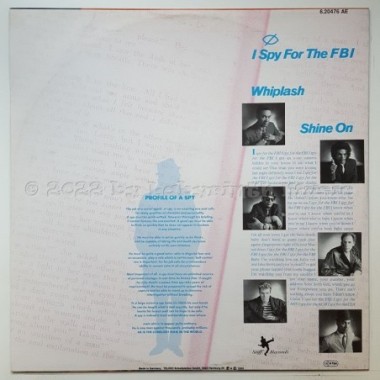 The Untouchables - I Spy For The F.B.I. • 12" Vinyl Maxi • MINT - Labyrinth Music