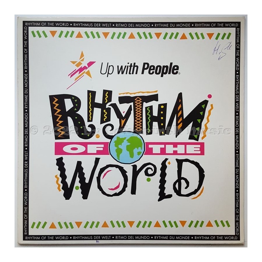 Up With People - Rhythm Of The World • 12" Vinyl LP • EX - Labyrinth Music