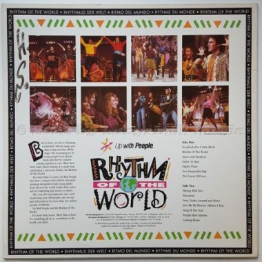 Up With People - Rhythm Of The World • 12" Vinyl LP • EX - Labyrinth Music