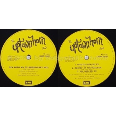 The Uptownhorn Band - Sex With My Ex • 12" Vinyl Maxi - Labyrinth Music