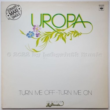 Uropa - Turn Me Off - Turn Me On • 12" Vinyl Maxi • EX - Labyrinth Music