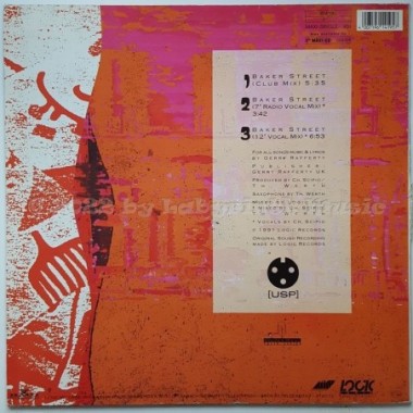 USP - Baker Street • 12" Vinyl Maxi - Labyrinth Music