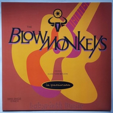 Blow Monkeys Feat. Quan-T And Berzerk - La Passionara • 12" Vinyl Maxi • MINT - Labyrinth Music