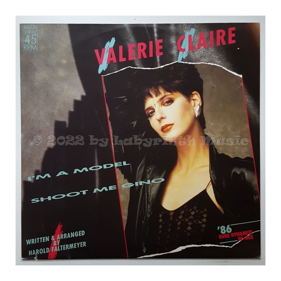 Valerie Claire - I'm A Model • 12" Vinyl Maxi - Labyrinth Music