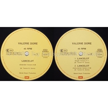 Valerie Dore - Lancelot • 12" Vinyl Maxi - Labyrinth Music