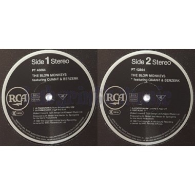 Blow Monkeys Feat. Quan-T And Berzerk - La Passionara • 12" Vinyl Maxi • MINT - Labyrinth Music