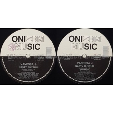Vanessa J - Nasty Rhythm • 12" Vinyl Maxi • NM - Labyrinth Music