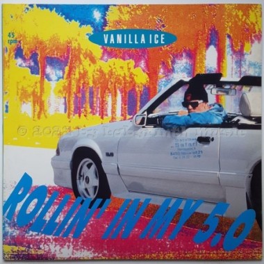 Vanilla Ice - Rollin' In My 5.0 • 12" Vinyl Maxi • EX - Labyrinth Music