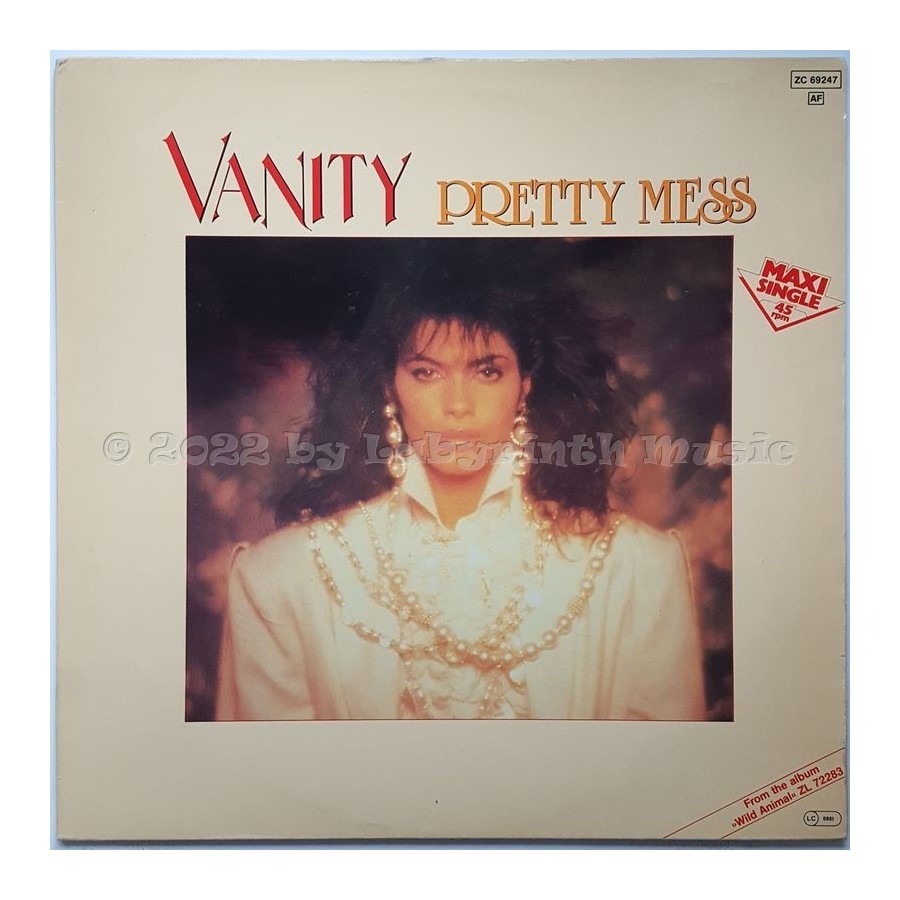 Vanity - Pretty Mess • 12" Vinyl Maxi • EX - Labyrinth Music