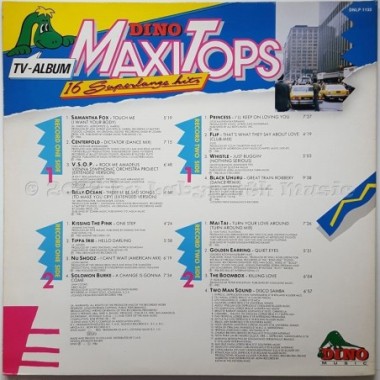 Various - 16 Dino Maxi Tops • 12" Vinyl LP • NM - Labyrinth Music