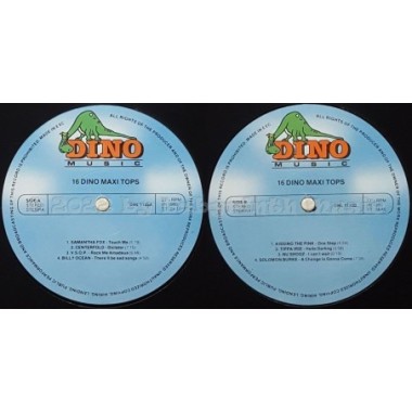 Various - 16 Dino Maxi Tops • 12" Vinyl LP • NM - Labyrinth Music