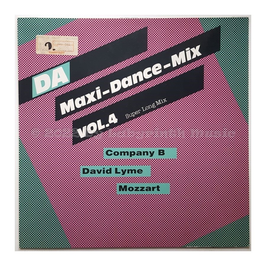 Various - Da Maxi-Dance-Mix Vol. 4 • 12" Vinyl LP • EX - Labyrinth Music