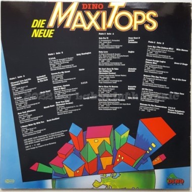Various - Die Neue Dino Maxi Tops • 12" Vinyl LP • EX - Labyrinth Music