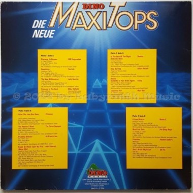 Various - Die Neue Dino Maxi Tops • 12" Vinyl LP • EX - Labyrinth Music