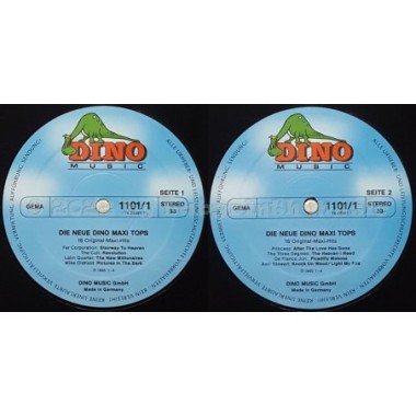 Various - Die Neue Dino Maxi Tops • 12" Vinyl LP • EX - Labyrinth Music