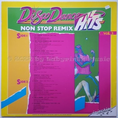 Various - Disco Dance Hits Vol. 3 • 12" Vinyl LP - Labyrinth Music