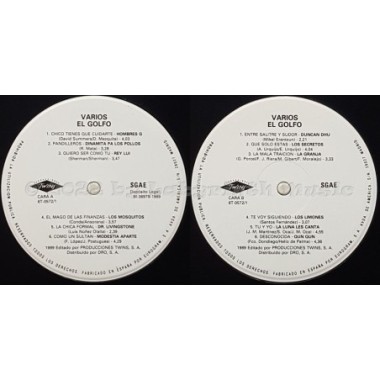 Various - El Golfo • 12" Vinyl LP • EX - Labyrinth Music