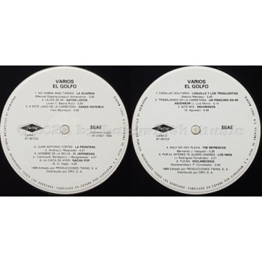 Various - El Golfo • 12" Vinyl LP • EX - Labyrinth Music