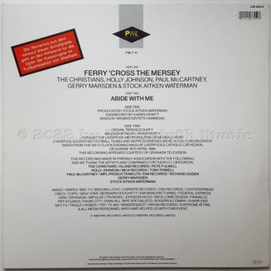 Various - Ferry 'cross The Mersey • 12" Vinyl Maxi • NM - Labyrinth Music