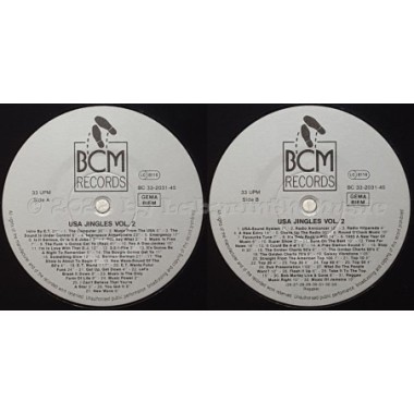 Unknown Artist - Jingles From U.S.A. • Volume 2 • 12" Vinyl LP - Labyrinth Music