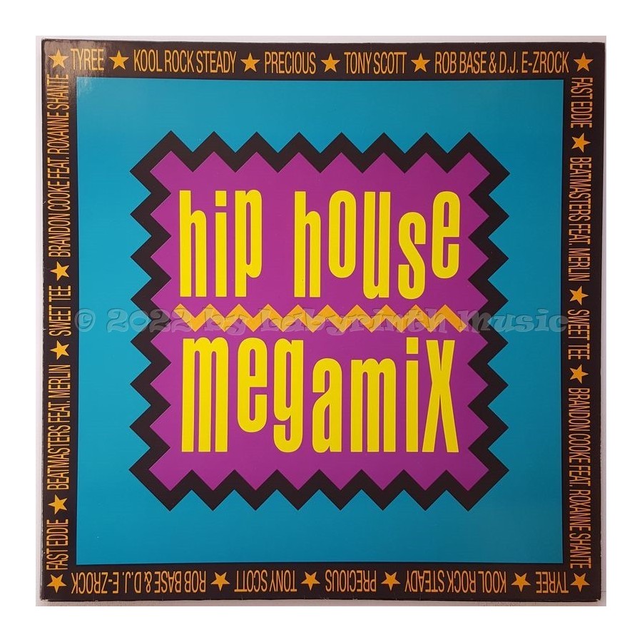 Various - Hip House Megamix • 12" Vinyl Maxi • EX - Labyrinth Music