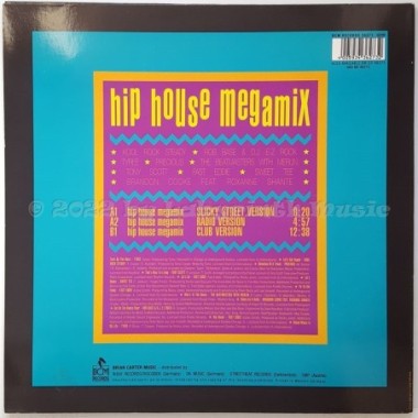 Various - Hip House Megamix • 12" Vinyl Maxi • EX - Labyrinth Music
