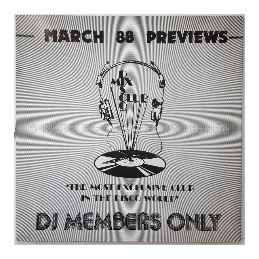 Various - March 88 Previews • 12" Vinyl LP • EX - Labyrinth Music