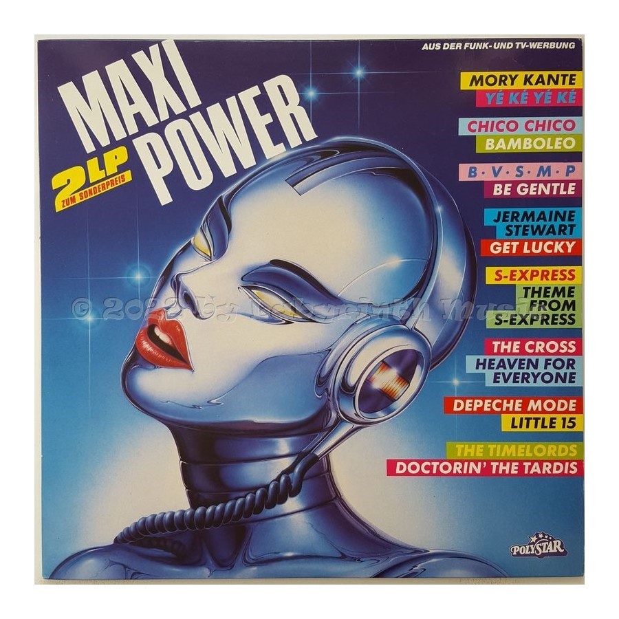 Various - Maxi Power • 12" Vinyl LP • MINT - Labyrinth Music