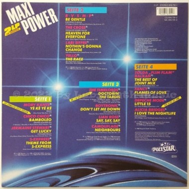 Various - Maxi Power • 12" Vinyl LP • MINT - Labyrinth Music