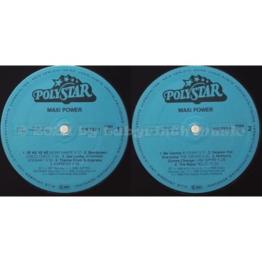 Various - Maxi Power • 12" Vinyl LP • MINT - Labyrinth Music