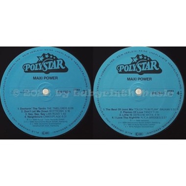 Various - Maxi Power • 12" Vinyl LP • MINT - Labyrinth Music