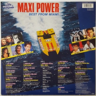 Various - Maxi Power - Best From Miami • 12" Vinyl LP • EX - Labyrinth Music