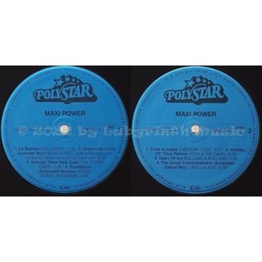 Various - Maxi Power - Best From Miami • 12" Vinyl LP • EX - Labyrinth Music