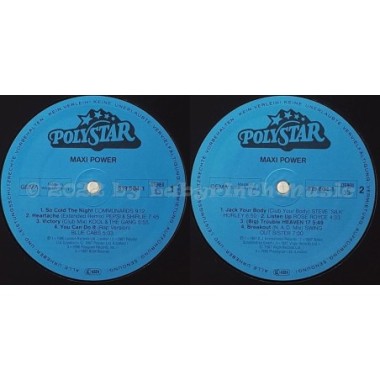 Various - Maxi Power - Hot News From L.A. • 12" Vinyl LP • EX - Labyrinth Music