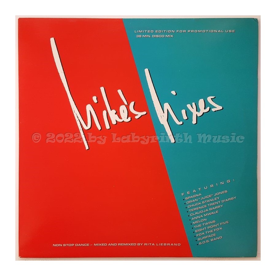 Various - Mike's Mixes • 12" Vinyl Maxi • MINT - Labyrinth Music