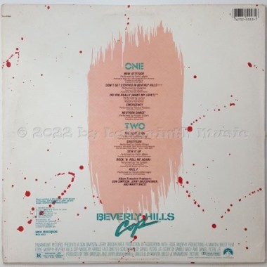 Various - Music From The Motion Picture Soundtrack - Beverly Hills Cop • 12" Vinyl LP - Labyrinth Music