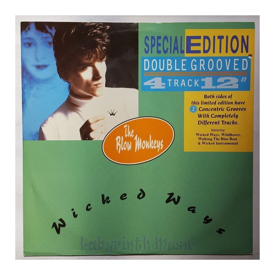 The Blow Monkeys - Wicked Ways • 12" Vinyl Maxi • EX - Labyrinth Music
