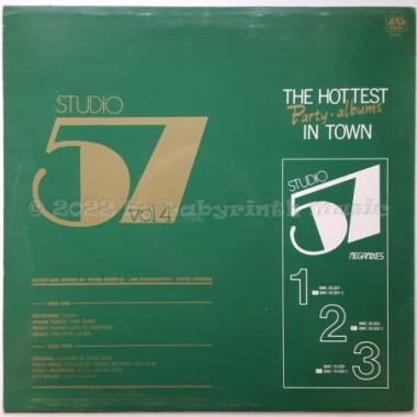 Various - Studio 57 Volume 4 • 12" Vinyl LP - Labyrinth Music