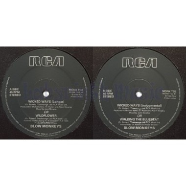 The Blow Monkeys - Wicked Ways • 12" Vinyl Maxi • EX - Labyrinth Music
