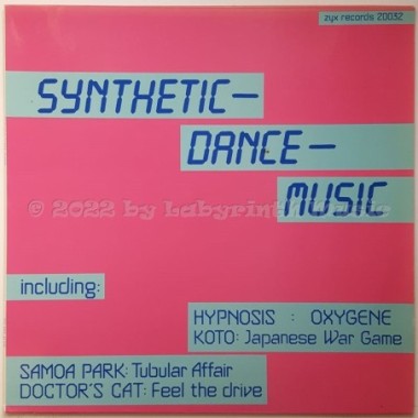 Various - Synthetic Dance Music • 12" Vinyl LP - Labyrinth Music